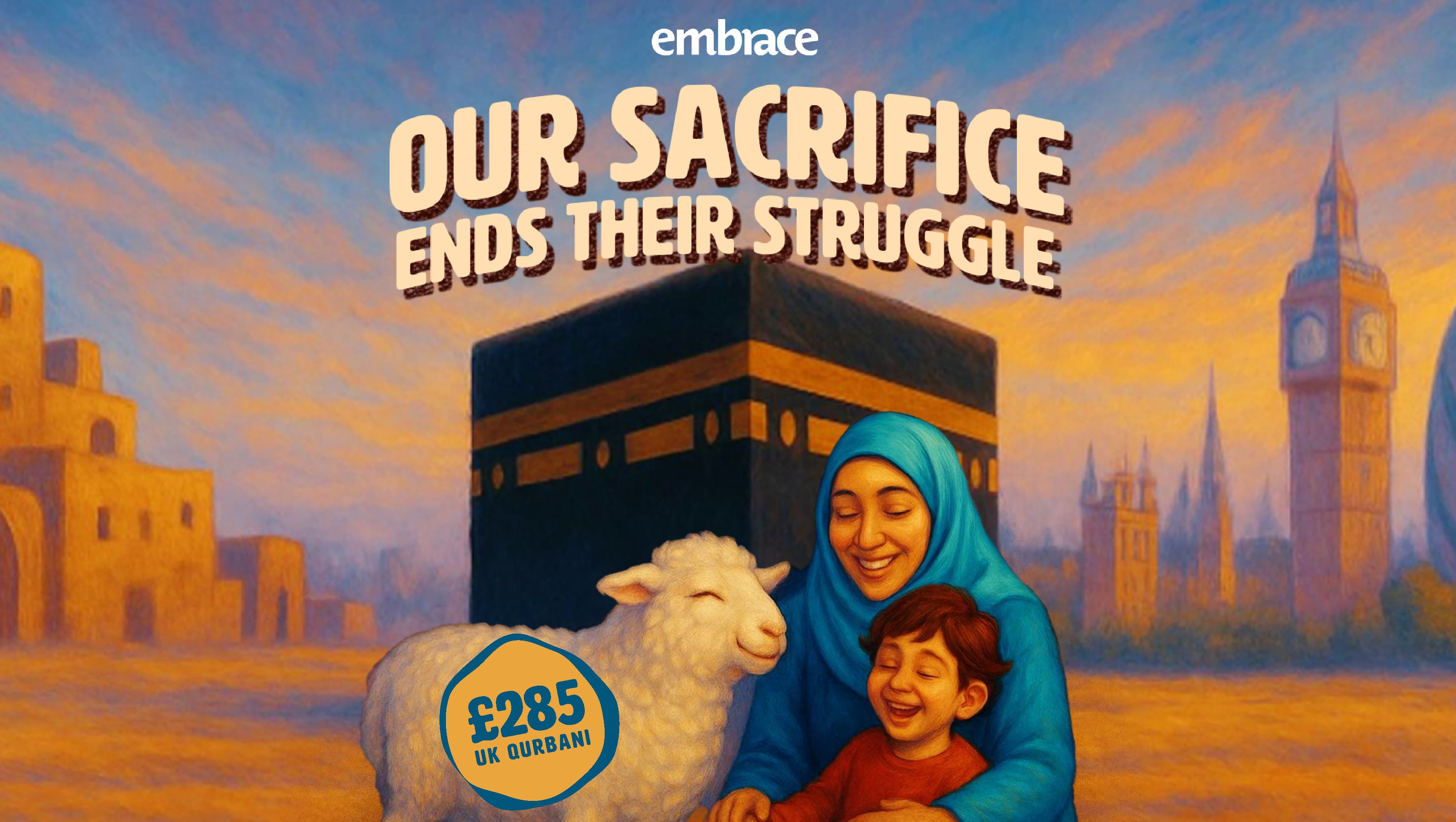 Qurbani Banner Laptop